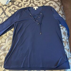 Michael Kors Blue stretch tunic